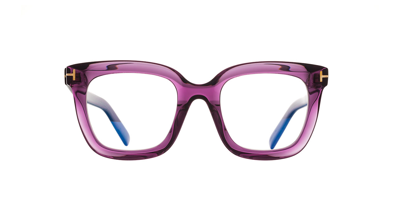 Paire de lunettes de vue Tom-ford Tf5880-b couleur mauve - Doyle